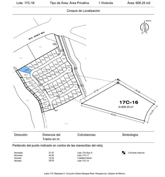 Lote en venta · La Herradura, Huixquilucan, Estado de México