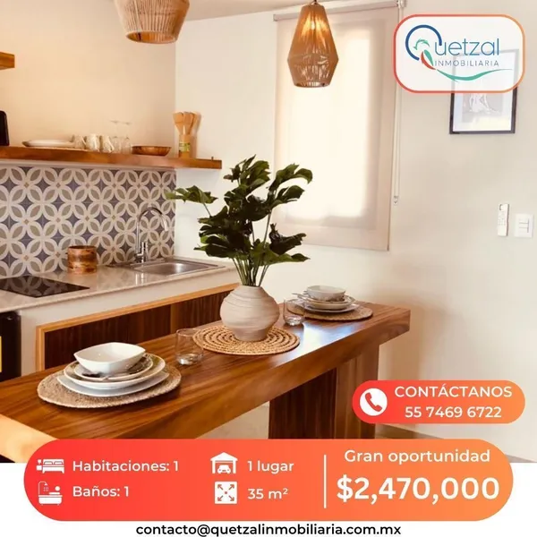 Departamento en venta · Akumal, Tulum, Quintana Roo