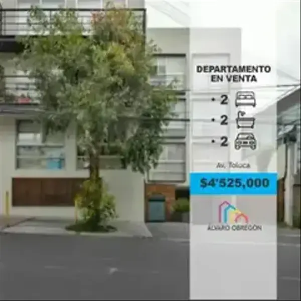 Departamento en venta · Olivar de los Padres, Álvaro Obregón, Ciudad de México