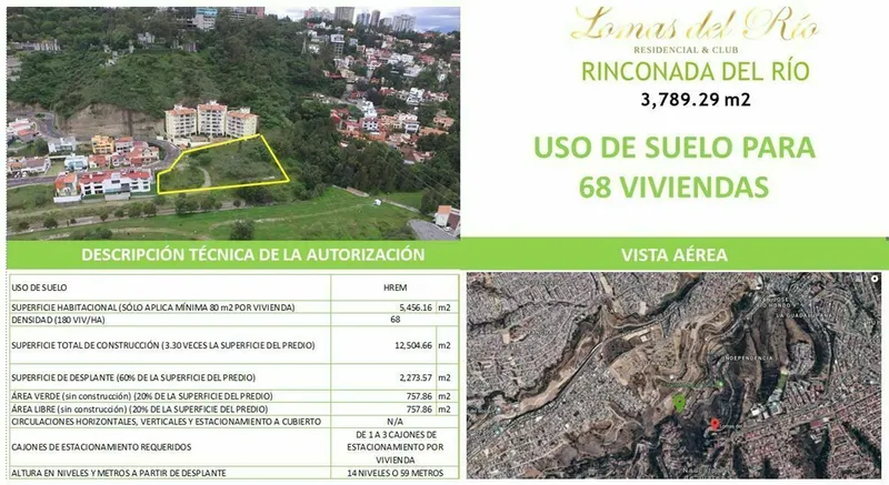 Lote en venta · Lomas del Río, Naucalpan de Juárez, Estado de México Lote en venta · Lomas del Río, Naucalpan de Juárez, Estado de México
