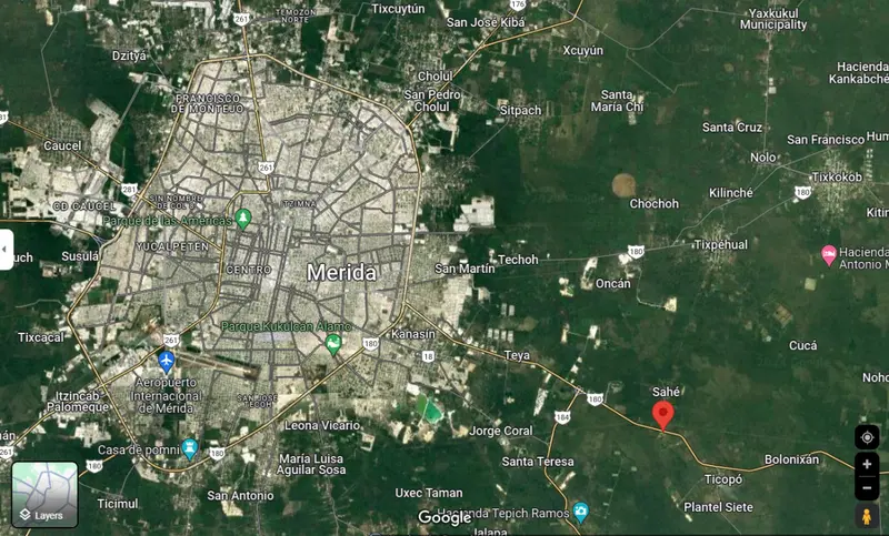 Nave industrial en venta · Sahé, Tixpéhual, Yucatán