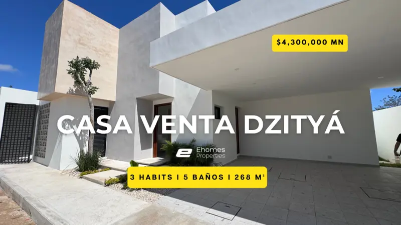 Casa en venta · Dzityá, Mérida, Yucatán