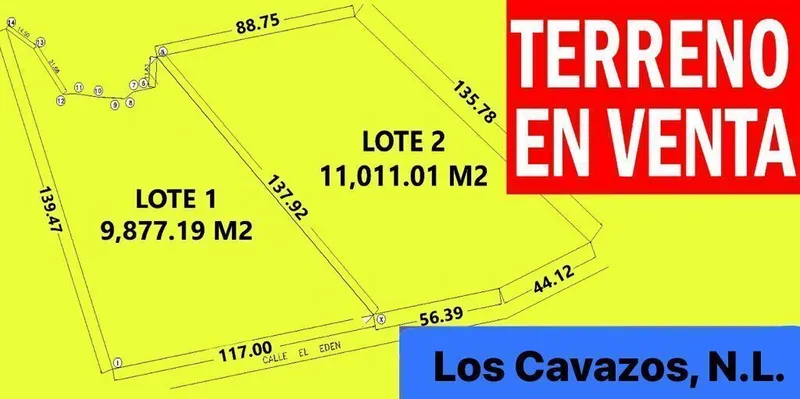 Lote en venta · Huajuquito o los Cavazos, Santiago, Nuevo León
