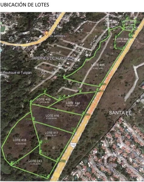 Lote en venta · Alpuyeca, Xochitepec, Morelos