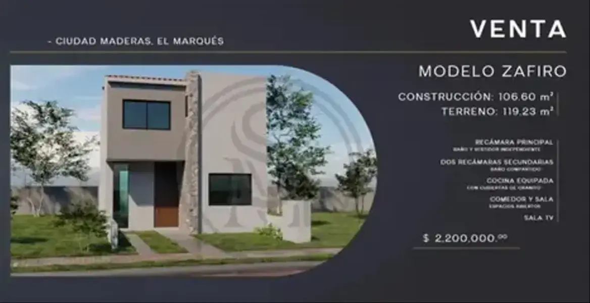Casa en venta · Ciudad Maderas Residencial Querétaro, El Marqués, Querétaro