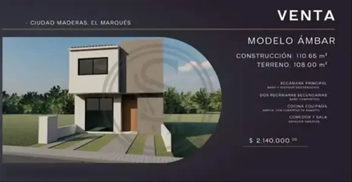 Casa en venta · Ciudad Maderas Residencial Querétaro, El Marqués, Querétaro