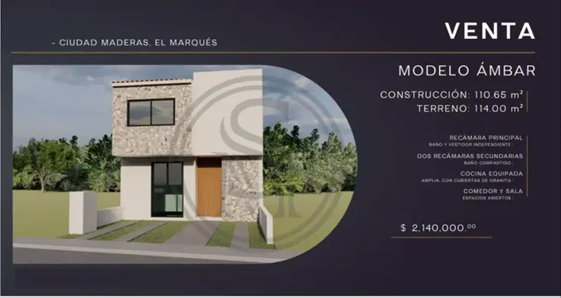 Casa en venta · Ciudad Maderas Residencial Querétaro, El Marqués, Querétaro