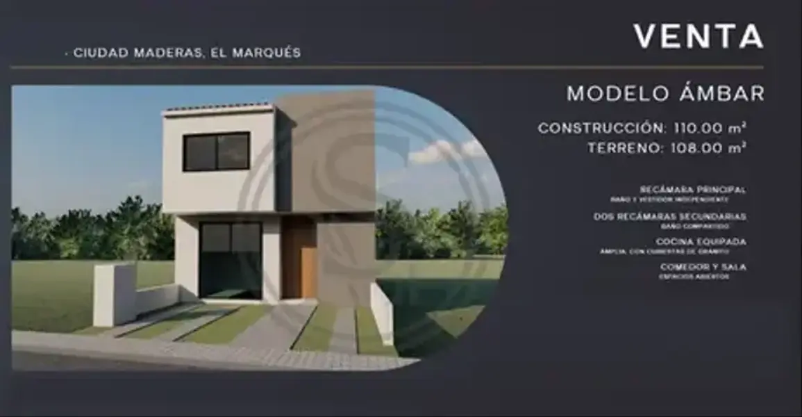 Casa en venta · Ciudad Maderas Residencial Querétaro, El Marqués, Querétaro