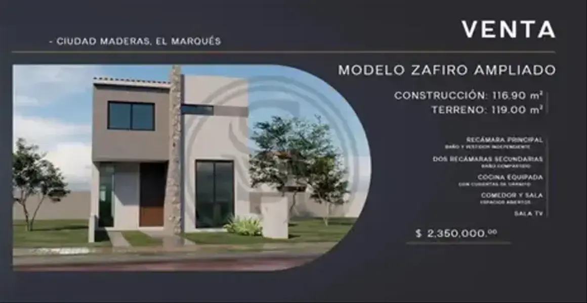 Casa en venta · Ciudad Maderas Residencial Querétaro, El Marqués, Querétaro