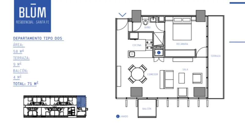 Departamento en venta · Lomas de Santa Fe, Álvaro Obregón, Ciudad de México