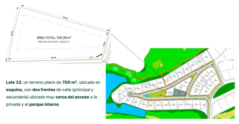 Lote en venta · Yucatán Country Club, Mérida, Yucatán