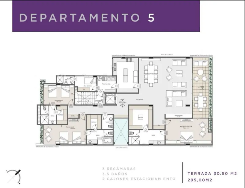 Departamento en venta · Lomas de Tecamachalco, Naucalpan de Juárez, Estado de México