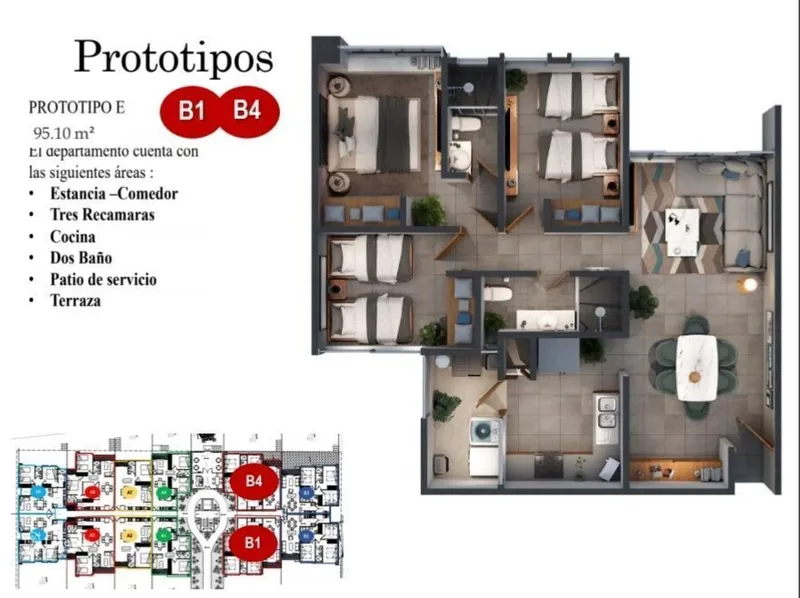 Departamento en venta · Hacienda del Parque 1a Sección, Cuautitlán Izcalli, Estado de México