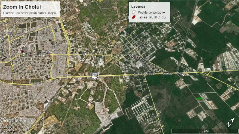 Lote en venta · Cholul, Mérida, Yucatán