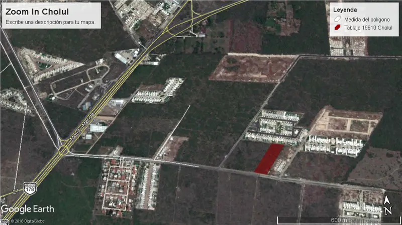 Lote en venta · Cholul, Mérida, Yucatán