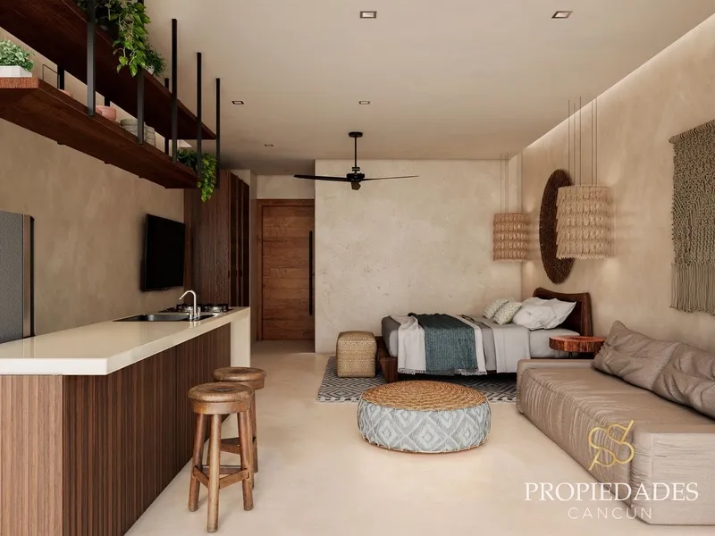 Departamento en venta · Puerto Morelos, Quintana Roo