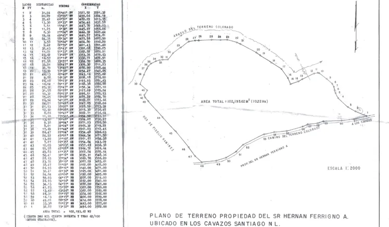 Lote en venta · El Barrial, Santiago, Nuevo León