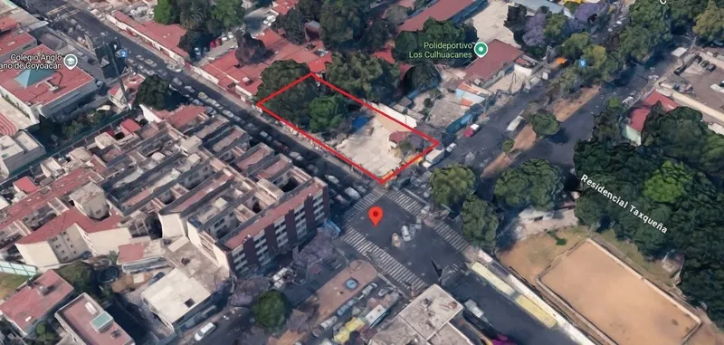Lote en venta · Ex-Ejido de San Francisco Culhuacán, Coyoacán, Ciudad de México