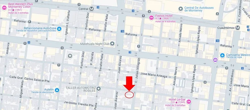Lote en venta · Centro, Monterrey, Nuevo León
