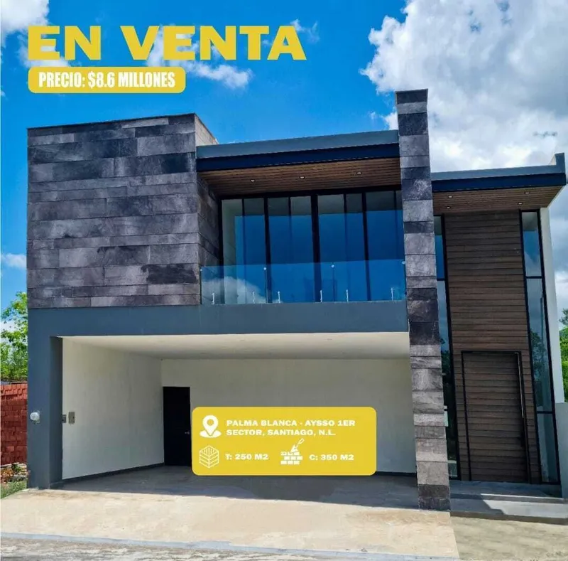 Casa en venta · Yerbaniz, Santiago, Nuevo León