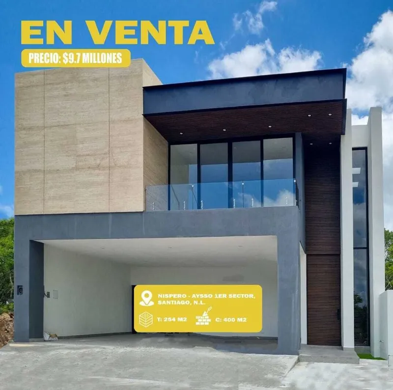 Casa en venta · Yerbaniz, Santiago, Nuevo León Casa en venta · Yerbaniz, Santiago, Nuevo León