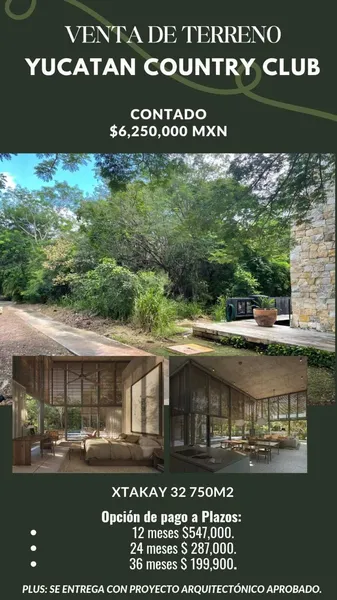 Lote en venta · Yucatán Country Club, Mérida, Yucatán Lote en venta · Yucatán Country Club, Mérida, Yucatán