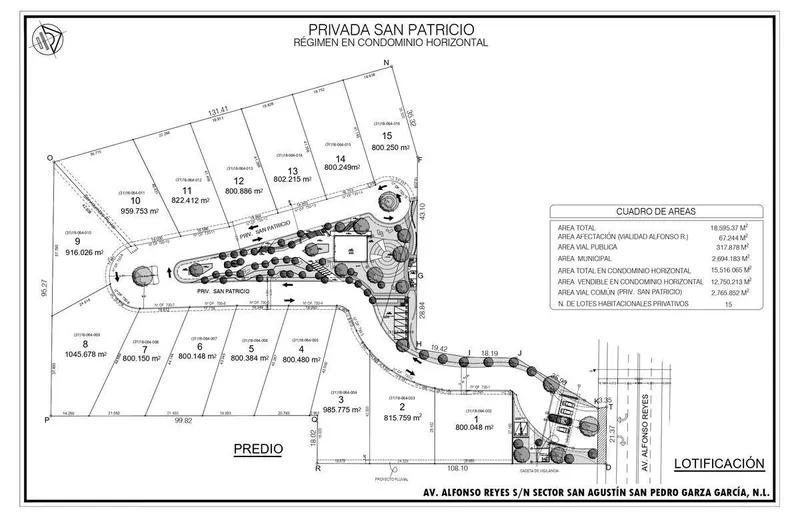 Lote en venta · San Patricio, San Pedro Garza García, Nuevo León