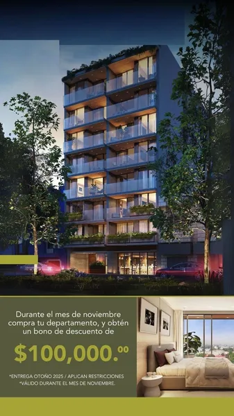 Departamento en venta · Hipodromo Condesa, Condesa, Cuauhtémoc, Ciudad de México