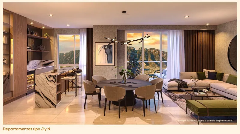 Departamento en venta · Valle Poniente Sector Olinca, Santa Catarina, Nuevo León