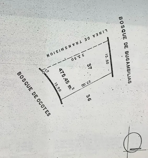 Lote en venta · Bosque de las Lomas, Miguel Hidalgo, Ciudad de México