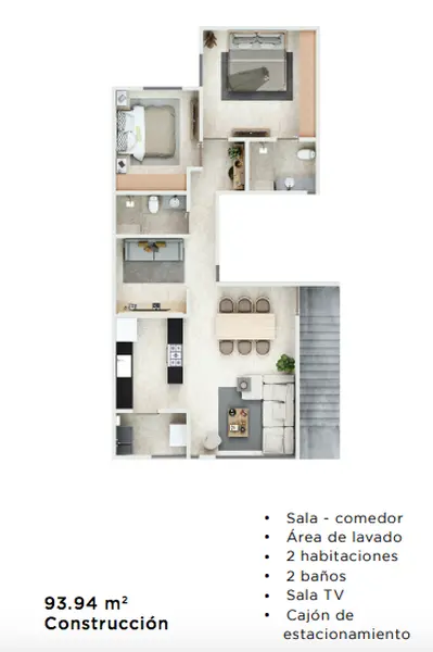 Departamento en venta · Zákia, El Marqués, Querétaro