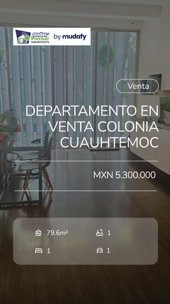 Departamento en venta · Juárez, Cuauhtémoc, Ciudad de México Departamento en venta · Juárez, Cuauhtémoc, Ciudad de México