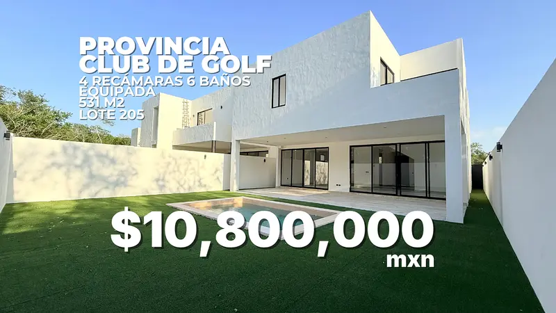 Casa en venta · Tamanché, Mérida, Yucatán